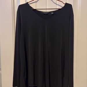 Susan Graver Liquid Knit pants set L/XL